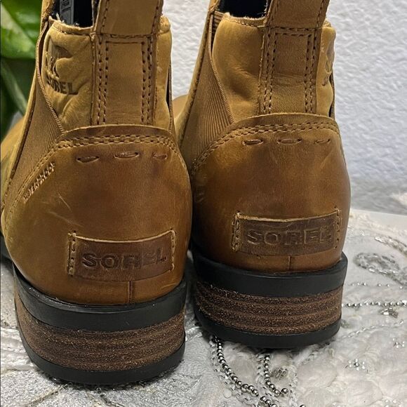🎉HP🎉 Sorel Brown Leather Ankle Booties - Picture 10 of 16